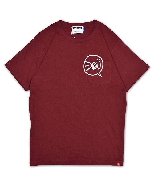 DOUBLE STEAL（ダブルスティール）の「Dou Balloon Tシャツ（Tシャツ/カットソー・メンズ・ホワイト×ブラック/ホワイト×レッド/ブラック/ネイビー/エンジ・MEDIUM/X-LARGE/LARGE）」の12枚目の写真