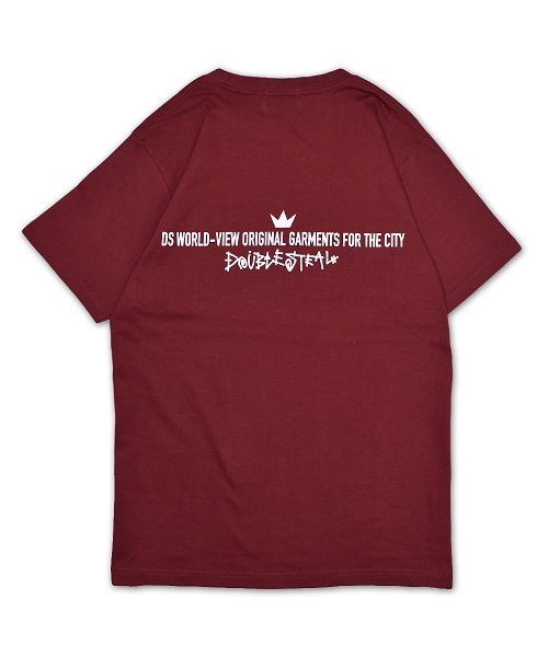 DOUBLE STEAL（ダブルスティール）の「Dou Balloon Tシャツ（Tシャツ/カットソー・メンズ・ホワイト×ブラック/ホワイト×レッド/ブラック/ネイビー/エンジ・MEDIUM/X-LARGE/LARGE）」の13枚目の写真