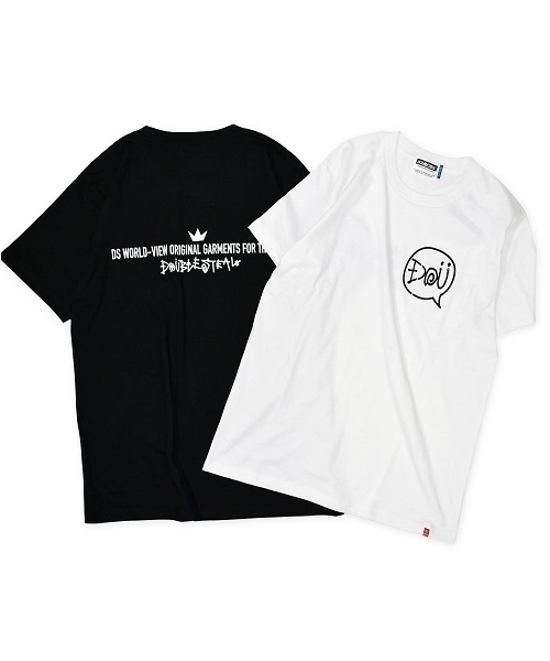DOUBLE STEAL（ダブルスティール）の「Dou Balloon Tシャツ（Tシャツ/カットソー・メンズ・ホワイト×ブラック/ホワイト×レッド/ブラック/ネイビー/エンジ・MEDIUM/X-LARGE/LARGE）」の14枚目の写真