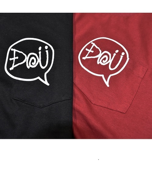 DOUBLE STEAL（ダブルスティール）の「Dou Balloon Tシャツ（Tシャツ/カットソー・メンズ・ホワイト×ブラック/ホワイト×レッド/ブラック/ネイビー/エンジ・MEDIUM/X-LARGE/LARGE）」の7枚目の写真