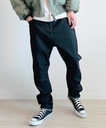 BEATJIVE（ビートジャイブ）の「デニムパンツ ワイド テーパード サルエル ストレッチ メンズ（デニムパンツ）」