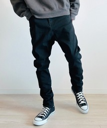 BEATJIVE | ストレッチワイド&テーパードサルエルパンツ(デニムパンツ)