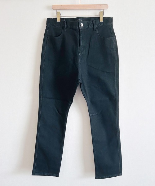 BEATJIVE(ビートジャイブ)の「デニムパンツ ワイド テーパード サルエル ストレッチ メンズ(デニムパンツ・メンズ・ベージュ/インディゴブルー/ブラック/キャメル/ブラウン/チャコールグレー/ブルー系その他/ブラック系その他・2/4/3)」の20枚目の写真