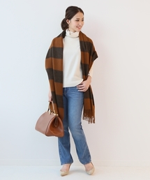 ストール/パシュミナ Deuxieme ClasseJOSHUA ELLIS MODERN TART Deuxieme Classe（ドゥーズィエムクラス）の「*JOSHUA ELLIS BORDER