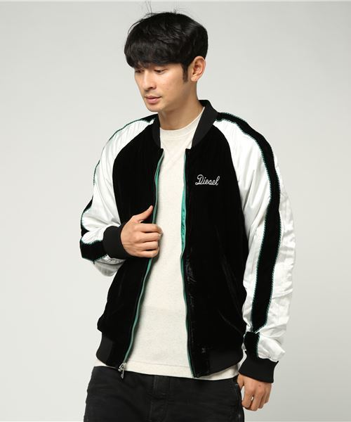 DIESEL（ディーゼル）の「00S84T0CAQI（ミリタリージャケット）」 - WEAR