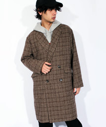 ８(eight) | ダブル チェスターコート ロング ジャケット(チェスターコート)