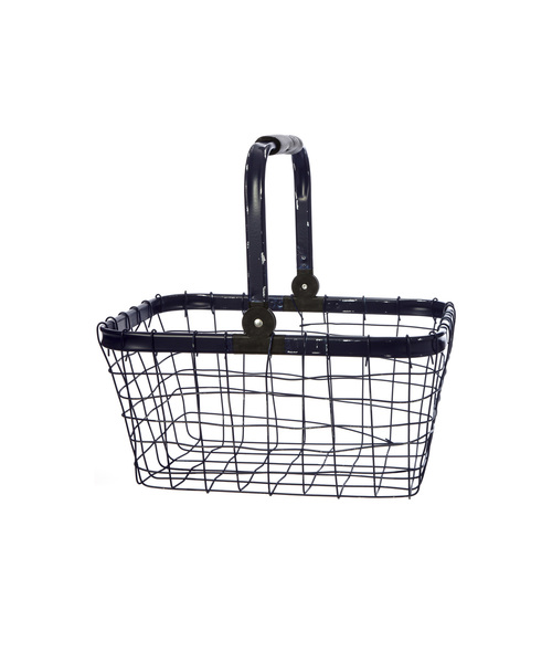 PUEBCO(プエブコ)の「MARKET BASKET(収納グッズ)」|ネイビー