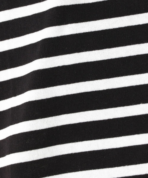 SHIPS(シップス)の「MAISON CHANTOISE: ボーダータンクトップ(タンクトップ・レディース・ブラック/ピンク系その他・ONE SIZE)」の4枚目の写真