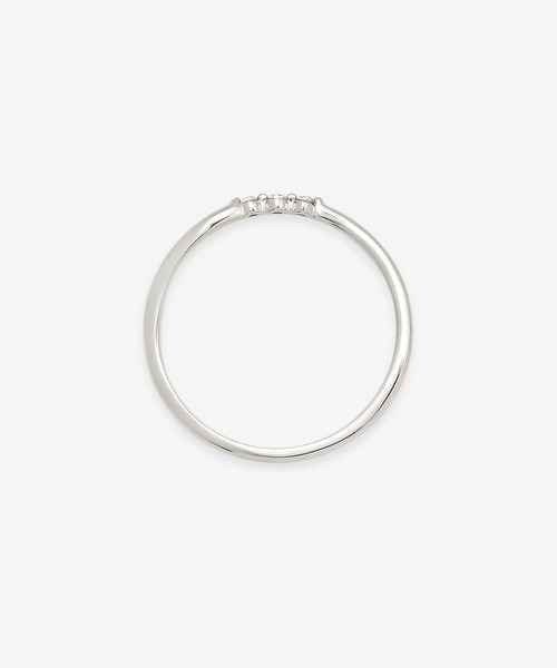 ESTELLE(エステール)の「K10 ホワイトゴールドダイヤモンド リング ESTELLE/エステール(リング・レディース・ホワイトゴールド・11号/9号/13号)」の8枚目の写真