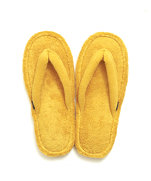 THING FABRICS（シングファブリックス）の「tHING FABRICS/シングファブリックス Tip Top 365 Beach Slippers（サンダル・レディース・ブラック/ベージュ/ネイビー/レッド/イエロー・1/0/2）」の4枚目の写真