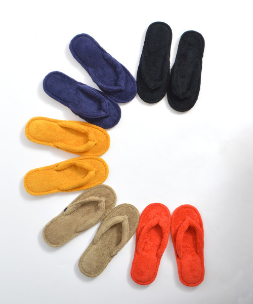 THING FABRICS（シングファブリックス）の「tHING FABRICS/シングファブリックス Tip Top 365 Beach Slippers（サンダル・レディース・ブラック/ベージュ/ネイビー/レッド/イエロー・1/0/2）」の13枚目の写真