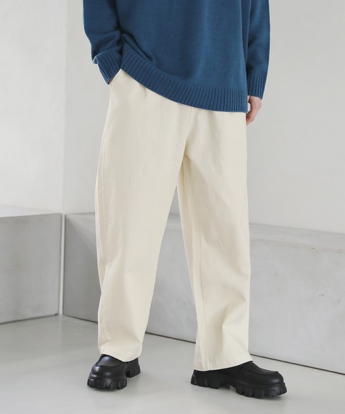 ASTRONOMY(アストロノミー)の「Buyer's Select/10オンス デニム ワイドパンツ(デニムパンツ・メンズ・ブラック/ライトインディゴブルー/ワンウォッシュ/ブルー系その他/ブラック系その他/ブルー系その他2/キナリ/ブラック系その他2/ブルー系その他3/ブラック系その他3・L/M/S)」の2枚目の写真