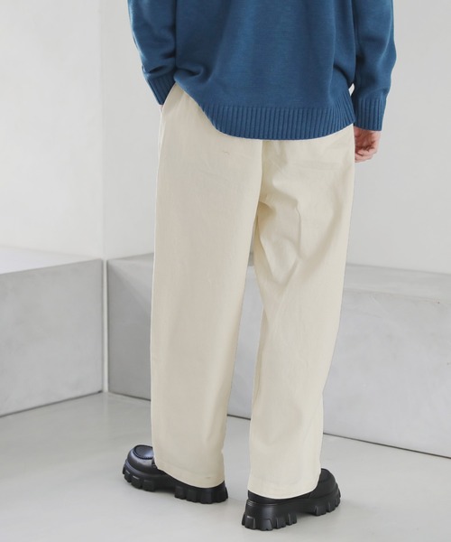 ASTRONOMY(アストロノミー)の「Buyer's Select/10オンス デニム ワイドパンツ(デニムパンツ・メンズ・ブラック/ライトインディゴブルー/ワンウォッシュ/ブルー系その他/ブラック系その他/ブルー系その他2/キナリ/ブラック系その他2/ブルー系その他3/ブラック系その他3・L/M/S)」の11枚目の写真