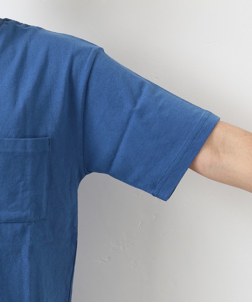 JOURNAL STANDARD relume（ジャーナルスタンダード　レリューム）の「【WEB限定】USAコットン ビッグシルエットTシャツ#（Tシャツ/カットソー・メンズ・ホワイト/パープル/ホワイト系その他/杢グレー/ブルー/ネイビー/ブルー系その他/オレンジ・S/M/L/XL）」の17枚目の写真