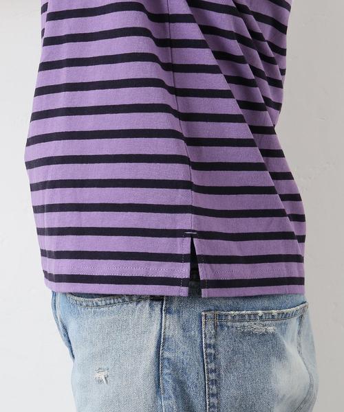 JOURNAL STANDARD relume（ジャーナルスタンダード　レリューム）の「【WEB限定】USAコットン ビッグシルエットTシャツ#（Tシャツ/カットソー・メンズ・ホワイト/パープル/ホワイト系その他/杢グレー/ブルー/ネイビー/ブルー系その他/オレンジ・S/M/L/XL）」の18枚目の写真