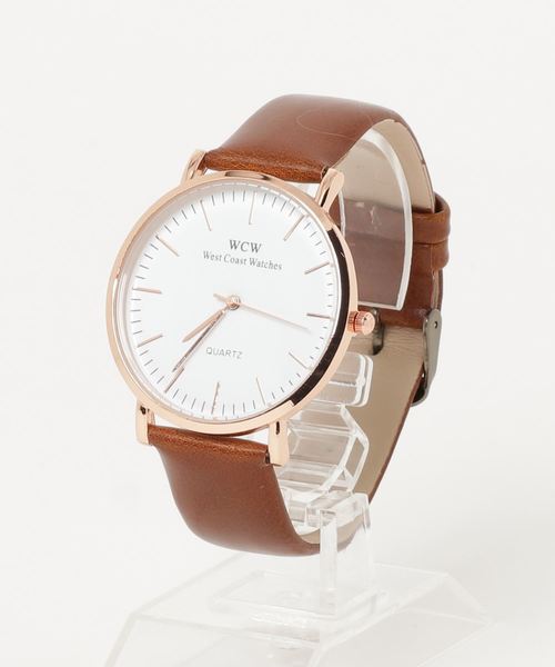 VIBGYOR(ヴィブジョー)の「【VIBGYOR BY AS】WCWwatch (MAN)(アナログ腕時計・レディース・ブラウン/キャメル/ブラック/ブラック系その他2/ブラック系その他/ブラック×ブラック・FREE)」の9枚目の写真