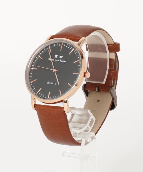 VIBGYOR(ヴィブジョー)の「【VIBGYOR BY AS】WCWwatch (MAN)(アナログ腕時計・レディース・ブラウン/キャメル/ブラック/ブラック系その他2/ブラック系その他/ブラック×ブラック・FREE)」の17枚目の写真