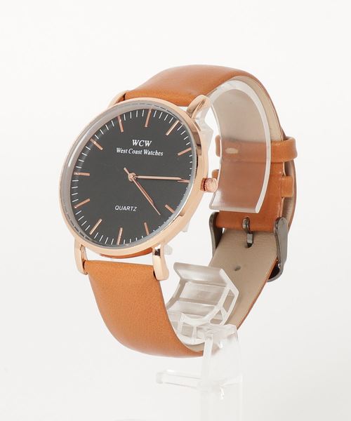 VIBGYOR(ヴィブジョー)の「【VIBGYOR BY AS】WCWwatch (MAN)(アナログ腕時計・レディース・ブラウン/キャメル/ブラック/ブラック系その他2/ブラック系その他/ブラック×ブラック・FREE)」の18枚目の写真