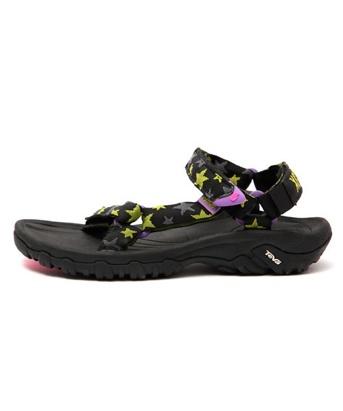 X-girl（エックスガール）の「X-girl×Teva Hurricane XLT（サンダル・レディース・ブラック・22cm/23cm/24cm/25cm/26cm）」の4枚目の写真