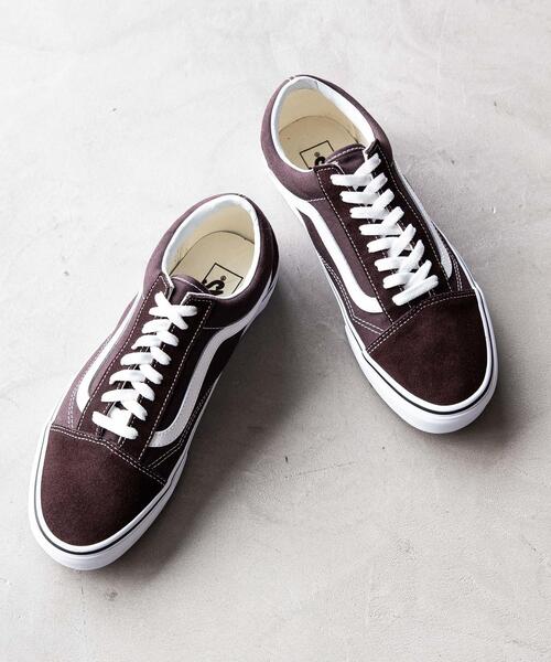 VANS（バンズ）の「[バンズ] SC VANS OLD SKOOL / オールドスクール / スニーカー（スニーカー・メンズ・ピンク/オリーブ/イエロー/ダークブラウン/オレンジ/ダークグレー/ネイビー・26cm/26.5cm/27cm/27.5cm/28cm）」の14枚目の写真