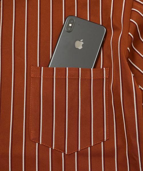 MinoriTY（マイノリティ）の「メンズ長袖ZIPストライプブルゾン（ブルゾン・メンズ・ブラック/ネイビー/ブラウン/ブルー・M/L）」の16枚目の写真