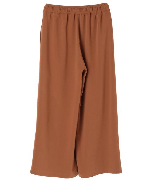 Editt by YECCA VECCA（エディットバイイェッカヴェッカ）の「ラインワイドパンツ（その他パンツ・レディース・ブラック/キャメル・FREE）」の12枚目の写真