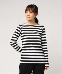 AMERICAN HOLIC | フライスベーシックボートネック長袖プルオーバー(Tシャツ/カットソー)