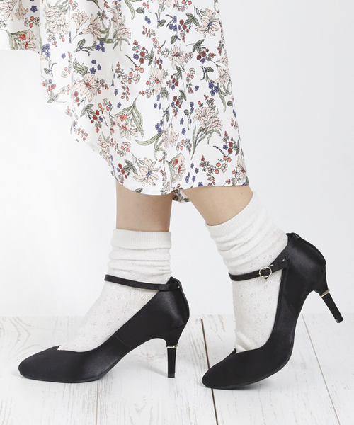 attagirl（アタガール）の「アンクルストラップ ハイヒール パンプス（パンプス・レディース・ブラック/レッド/ブラック系その他/マスタード/ブラック系その他2/シルバー系その他3/ブラック系その他3・S/M/L/LL）」の3枚目の写真