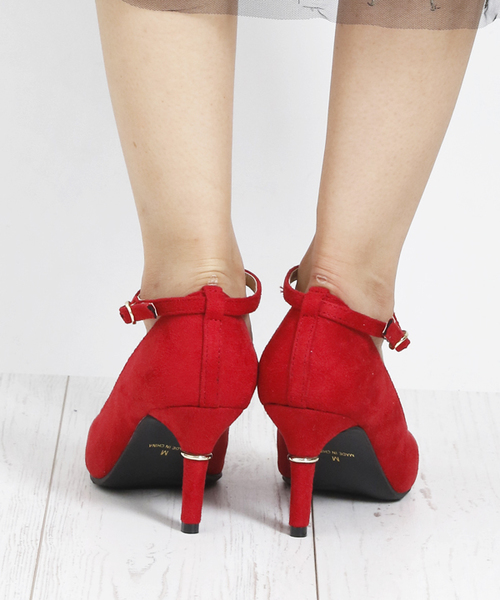 attagirl（アタガール）の「アンクルストラップ ハイヒール パンプス（パンプス・レディース・ブラック/レッド/ブラック系その他/マスタード/ブラック系その他2/シルバー系その他3/ブラック系その他3・S/M/L/LL）」の22枚目の写真