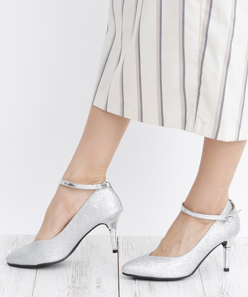 attagirl（アタガール）の「アンクルストラップ ハイヒール パンプス（パンプス・レディース・ブラック/レッド/ブラック系その他/マスタード/ブラック系その他2/シルバー系その他3/ブラック系その他3・S/M/L/LL）」の7枚目の写真