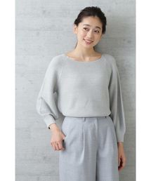 NATURAL BEAUTY BASIC | ラメガーターニット(ニット/セーター)