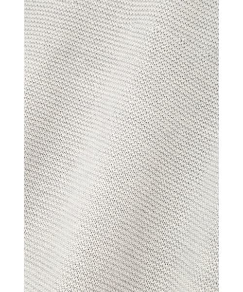 NATURAL BEAUTY BASIC（ナチュラルビューティーベーシック）の「ラメガーターニット（ニット/セーター・レディース・グレー/オフホワイト/ブラウン/グリーン・MEDIUM）」の7枚目の写真