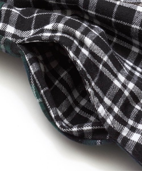 algy（アルジー）の「チェックドッキングトレンチワンピ（ワンピース・キッズ・ブラック/グレー/オフホワイト・X-SMALL/SMALL/MEDIUM/XX-SMALL）」の9枚目の写真