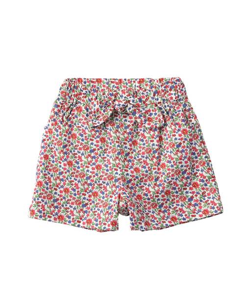 D.fesense（ディーフェセンス）の「【D.fesense /ディーフェセンス】花柄ショートパンツ（その他パンツ・キッズ・グリーン/レッド/ネイビー・100cm/90cm/110cm/80ｃｍ）」の4枚目の写真