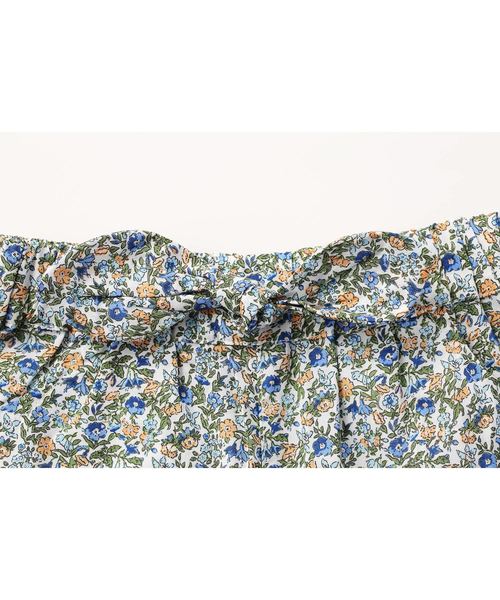 D.fesense（ディーフェセンス）の「【D.fesense /ディーフェセンス】花柄ショートパンツ（その他パンツ・キッズ・グリーン/レッド/ネイビー・100cm/90cm/110cm/80ｃｍ）」の5枚目の写真