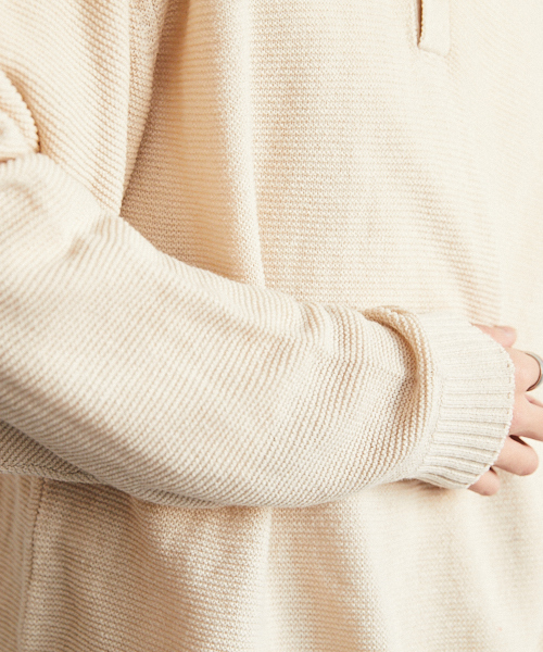 PairPair（ペアペア）の「ニットポロシャツ（ニット/セーター・メンズ・ライトベージュ・FREE）」の7枚目の写真