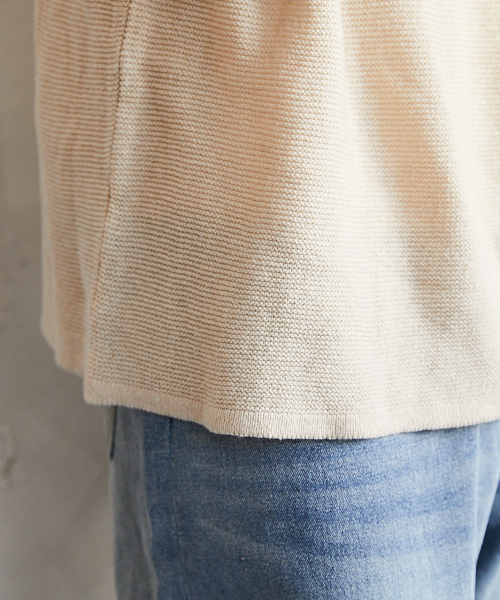 PairPair（ペアペア）の「ニットポロシャツ（ニット/セーター・メンズ・ライトベージュ・FREE）」の12枚目の写真