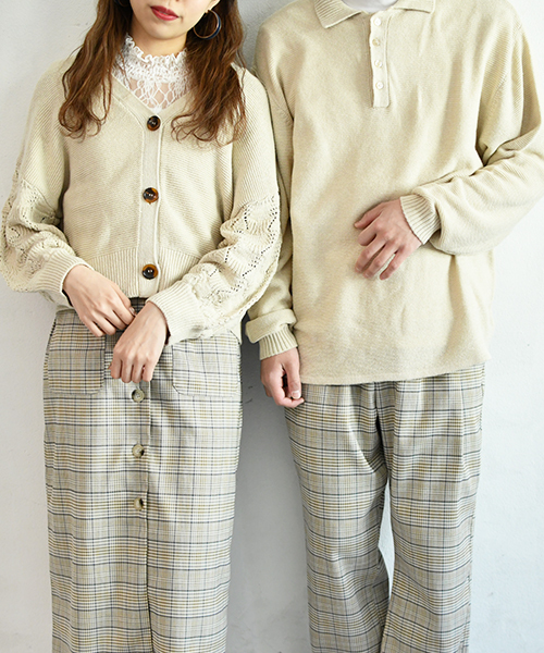 PairPair（ペアペア）の「ニットポロシャツ（ニット/セーター・メンズ・ライトベージュ・FREE）」の14枚目の写真