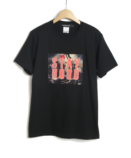 JACKROSE(ジャックローズ)の「JE・オマージュSH・FREEDOM・Tシャツ(Tシャツ/カットソー・メンズ・ホワイト/ブラック・M/L)」の1枚目の写真