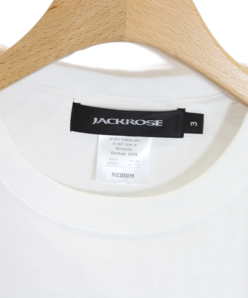 JACKROSE(ジャックローズ)の「JE・オマージュSH・FREEDOM・Tシャツ(Tシャツ/カットソー・メンズ・ホワイト/ブラック・M/L)」の11枚目の写真