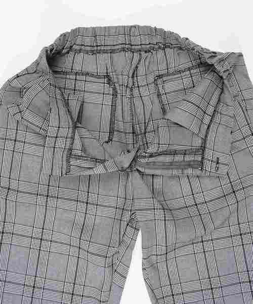 おしゃれスタ(オシャレスタ)の「グレンチェックテーパードパンツ(RE)(その他パンツ・メンズ・ブラック/グレー/ブラウン/グリーン/ワイン/ダークブラウン/ネイビー・M/L/XL)」の10枚目の写真
