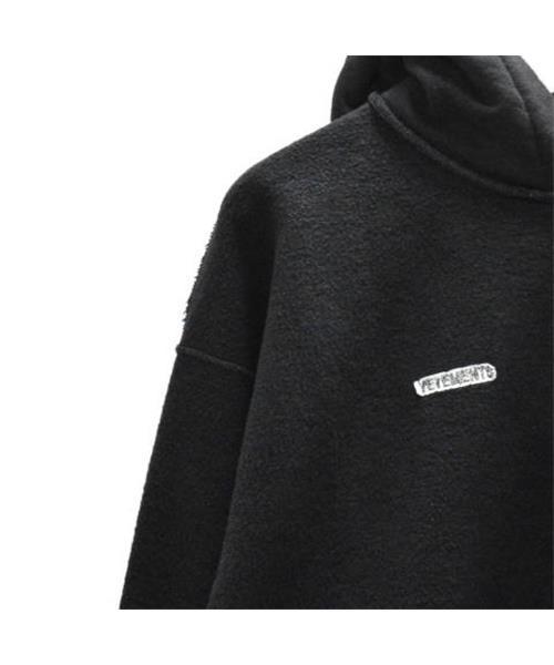 未使用 VETEMENTS インサイドアウト プルオーバー パーカー リステア ブランド古着】inside out Fitted Hoodie インサイドアウトプル