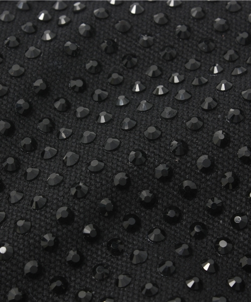 PLST（プラステ）の「ラインストーン付トートバッグ（トートバッグ・レディース・ブラック・FREE）」の7枚目の写真