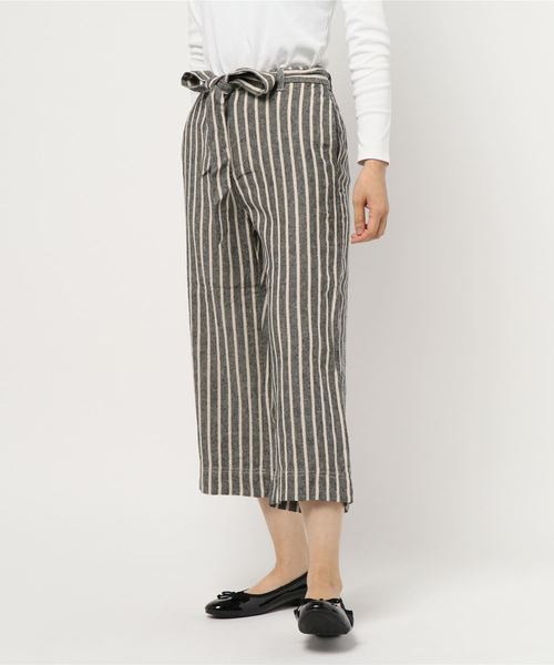 麻レーヨン素材ワイドパンツ５５丈 その他パンツ Belluna ベルーナ のファッション通販 Zozotown