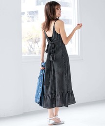 fifth | 【6th anniversary】バックシャンドットロングワンピース(ワンピース)