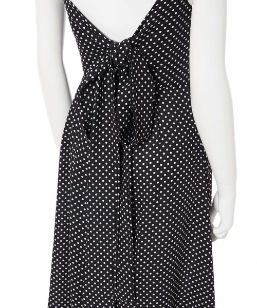 fifth(フィフス)の「バックシャンドットロングワンピース(ワンピース・レディース・ブラック・MEDIUM)」の9枚目の写真