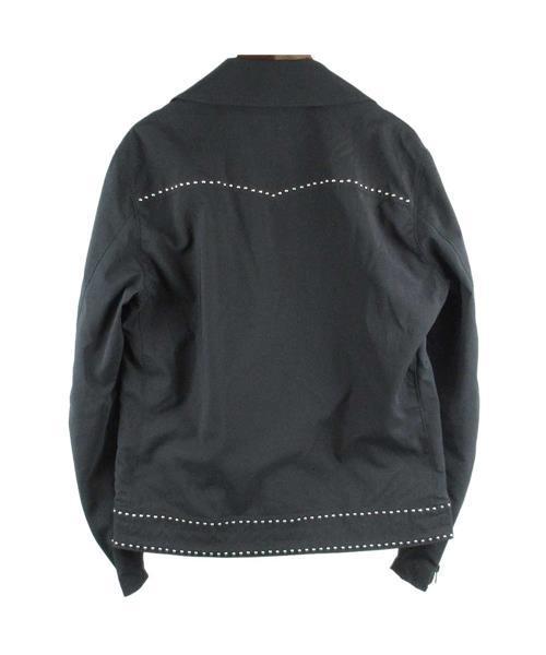 HYSTERIC スタジャン ライダース ブランド古着】スタッズデザイン ダブルライダースジャケット