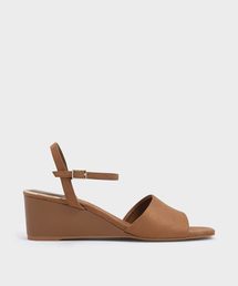 アンクルストラップウェッジ / Ankle Strap Wedges