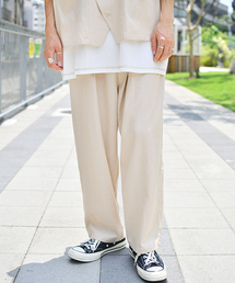 kutir | リネン１タックパンツセットアップ(その他パンツ)