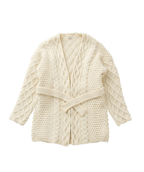 SEA（シー）の「オーバーサイズ ケーブル ニットカーディガン（その他